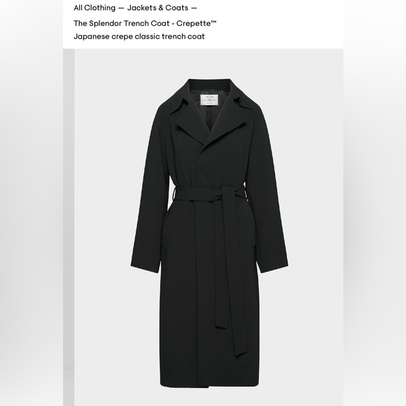Aritzia Wilfred The Splendor Trench Coat - Crepette - Picture 4 of 8